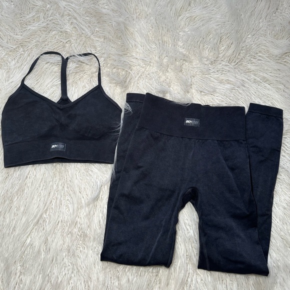 Oh Polly Pants - BoTee Seamless Legging + Sports bra Acid Wash Set